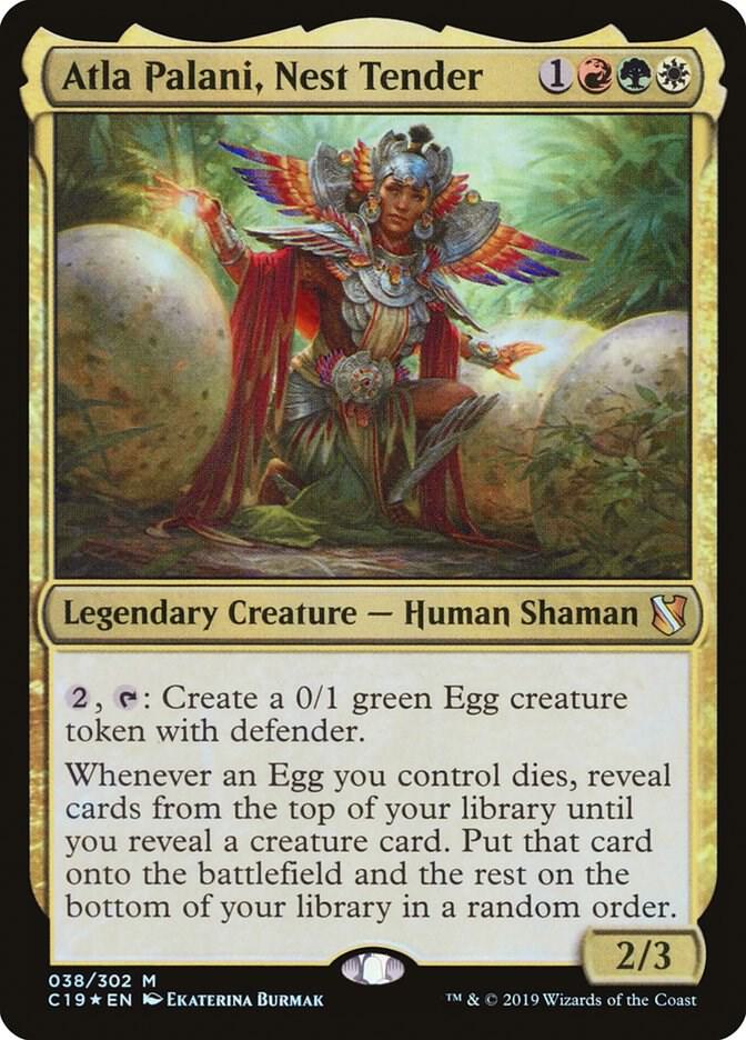 Atla Palani, Nest Tender 38 (Commander 2019)  - Foil