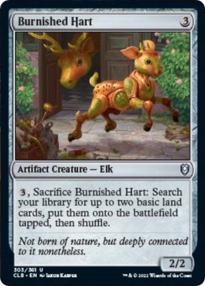 Burnished Hart 303 (Commander Legends: Battle for Baldur's Gate) 