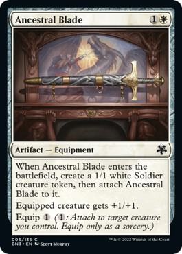 Ancestral Blade 6/135 (Magic Game Night: Free-For-All) 