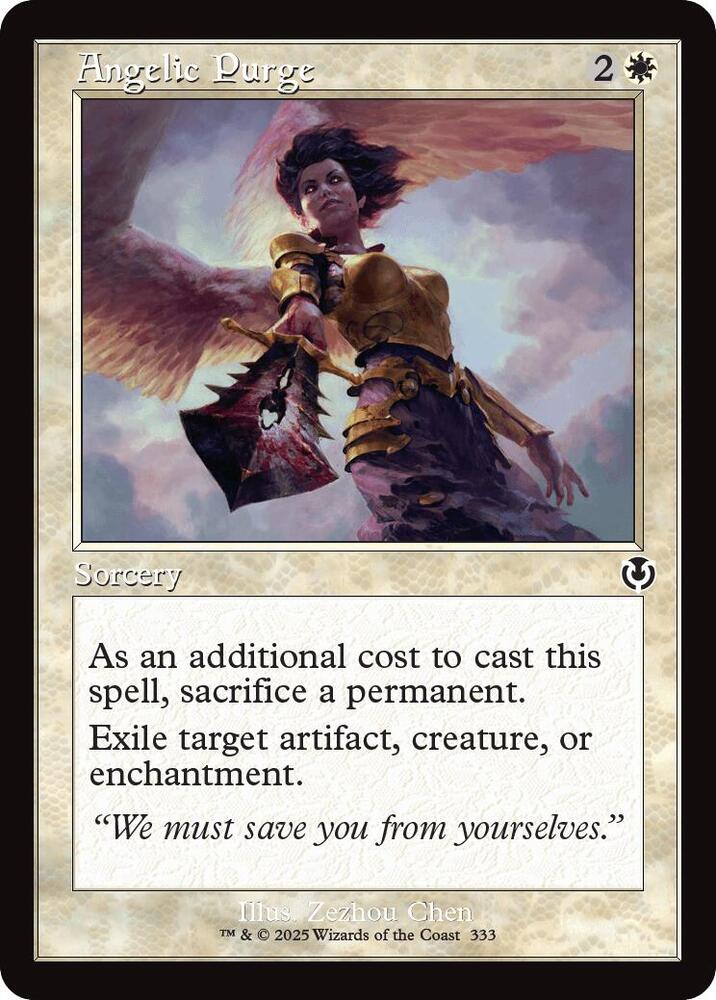 Angelic Purge 333/287 (Innistrad Remastered)  - Retro Foil