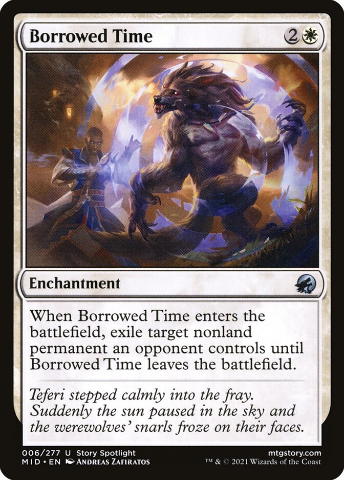 Borrowed Time 6/277 (Innistrad: Midnight Hunt)  - Foil