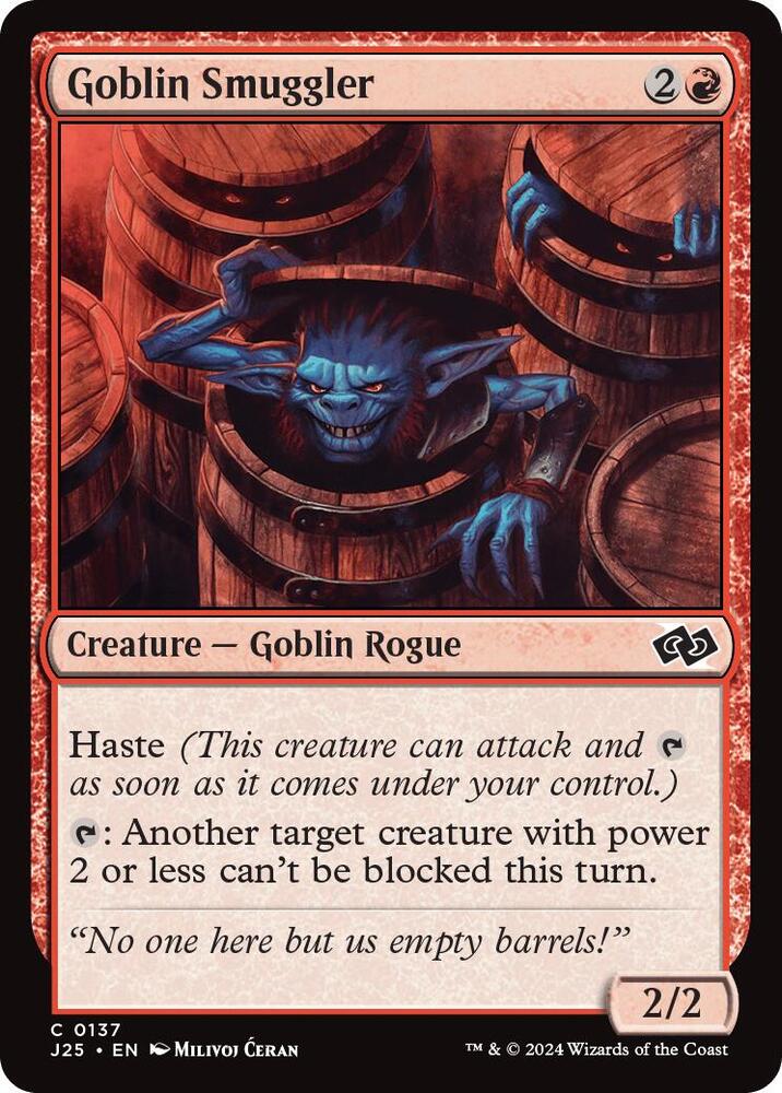 Goblin Smuggler 137/779 (Foundations Jumpstart) 