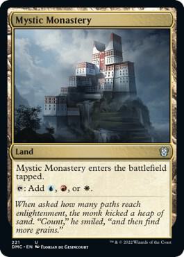 Mystic Monastery 221/50 (Commander: Dominaria United) 