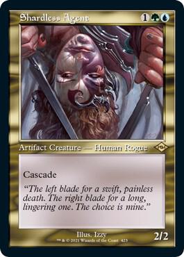 Shardless Agent Retro Frame Foil Etched 423 (Modern Horizons 2)  - Foil