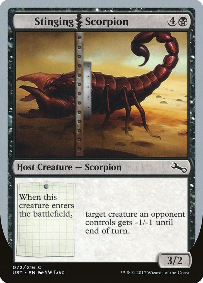 Stinging Scorpion 72/216 (Unstable) 