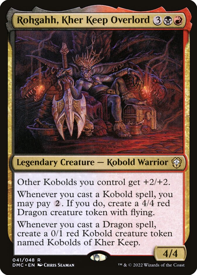 Rohgahh, Kher Keep Overlord 41/50 (Commander: Dominaria United) 