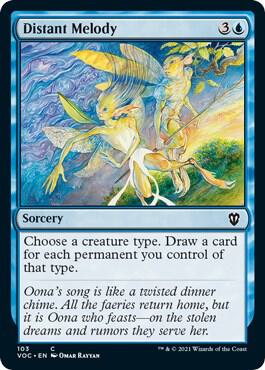 Distant Melody 103/38 (Commander: Innistrad: Crimson Vow) 