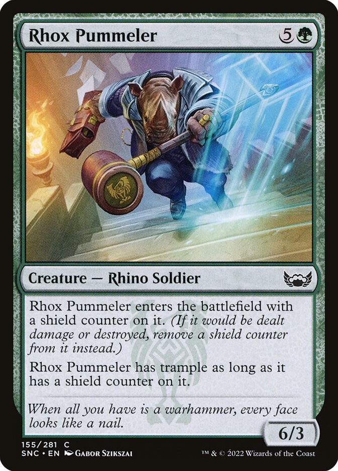Rhox Pummeler 155/281 (Streets of New Capenna) 