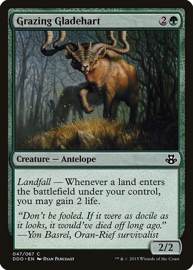 Grazing Gladehart 47/67 (Duel Decks: Elspeth vs. Kiora) 
