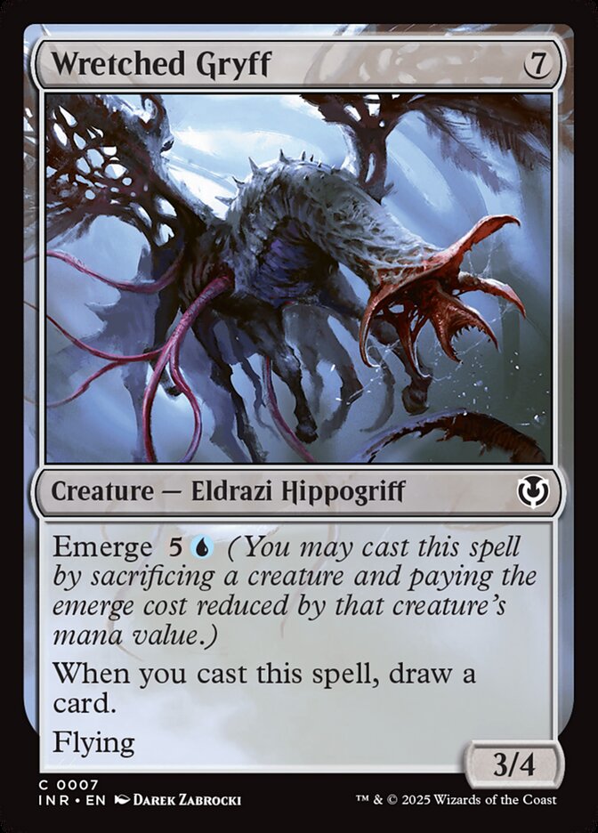 Wretched Gryff 7 (Innistrad Remastered)  - Foil
