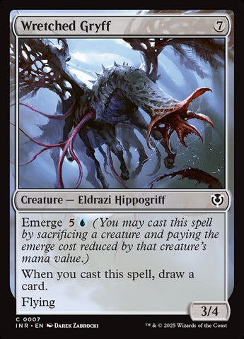 Wretched Gryff 7 (Innistrad Remastered)  - Foil