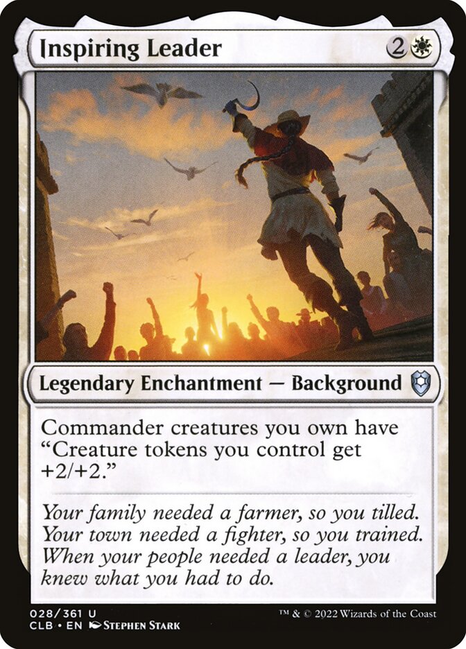 Inspiring Leader 28 (Commander Legends: Battle for Baldur's Gate)  - Foil