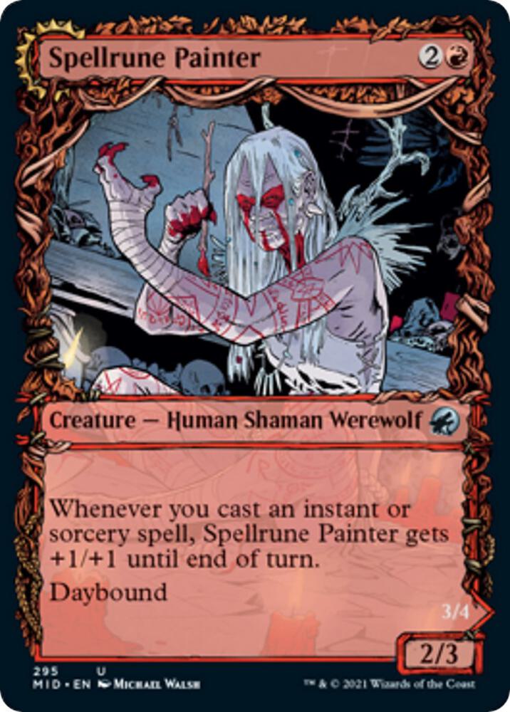 Spellrune Painter Showcase 295/277 (Innistrad: Midnight Hunt) 