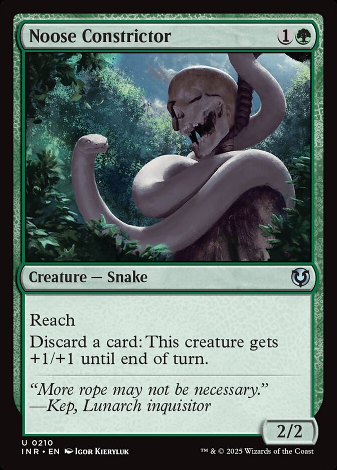 Noose Constrictor 210 (Innistrad Remastered)  - Foil