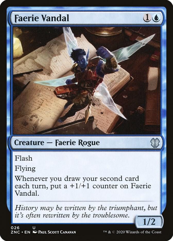 Faerie Vandal 26 (Commander: Zendikar Rising) 