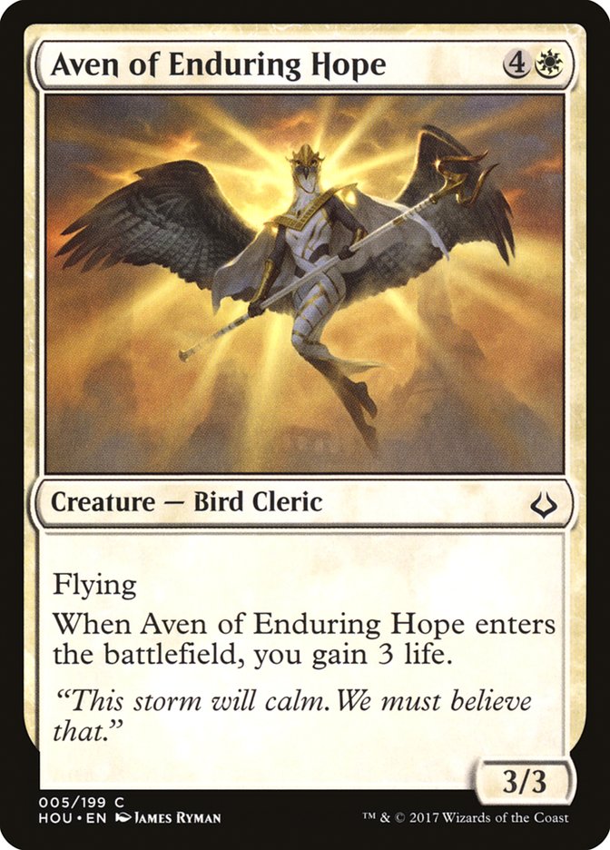 Aven of Enduring Hope 5/199 (Hour of Devastation) 