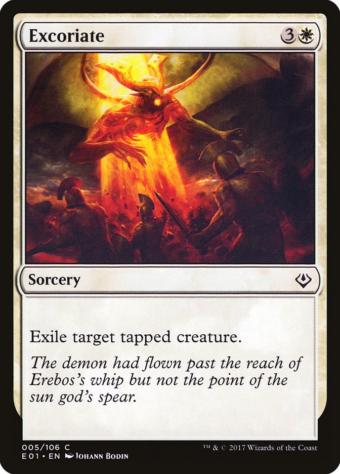 Excoriate 5/106 (Archenemy: Nicol Bolas) 
