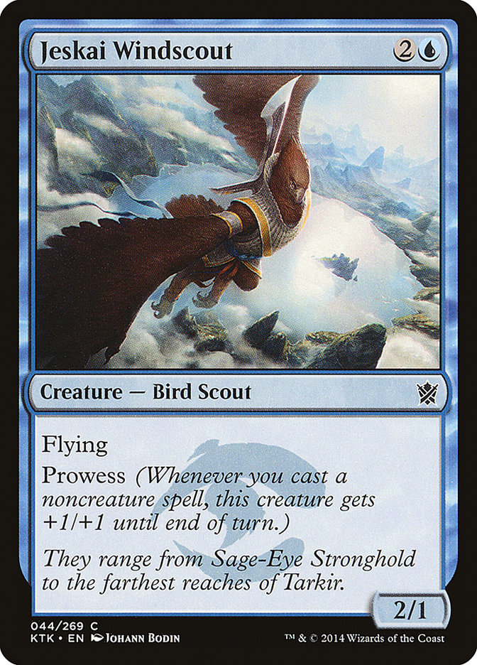 Jeskai Windscout 44/269 (Khans of Tarkir) 