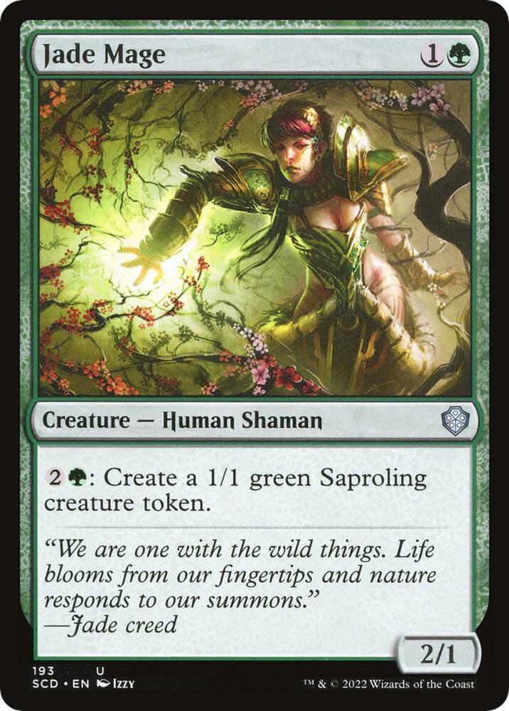 Jade Mage 193/352 (Starter Commander Decks) 