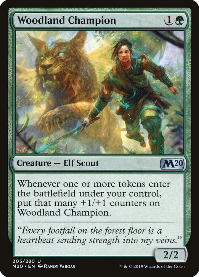Woodland Champion 205/280 (Core Set 2020) 