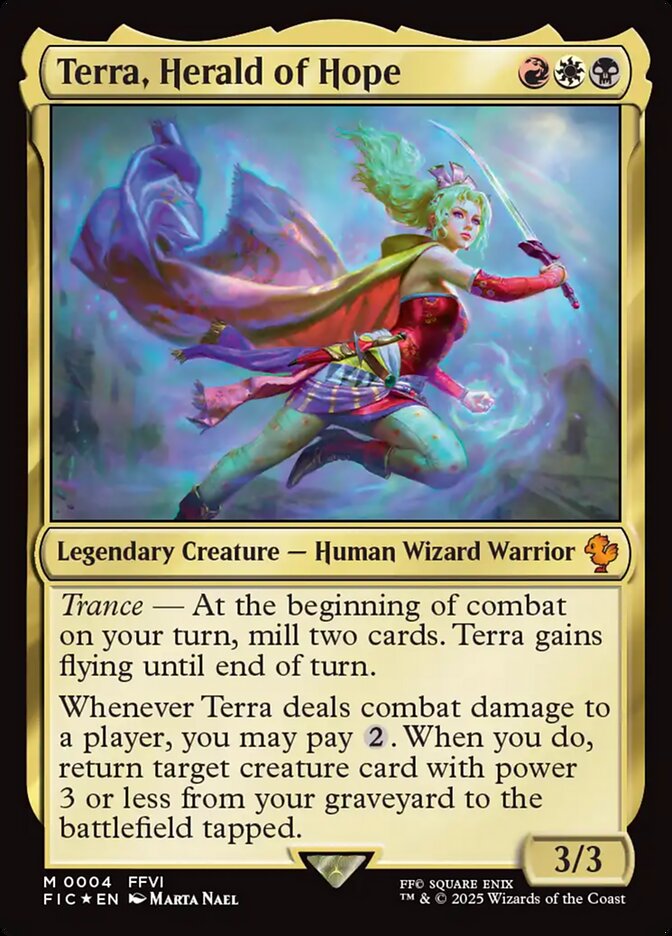 Terra, Herald of Hope 4 (Commander: FINAL FANTASY)  - Foil