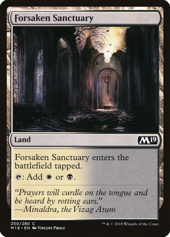 Forsaken Sanctuary 250/280 (Core Set 2019) 