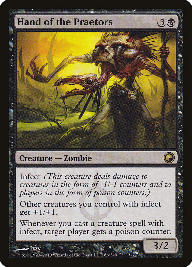 Hand of the Praetors 66 (Scars of Mirrodin)  - Foil