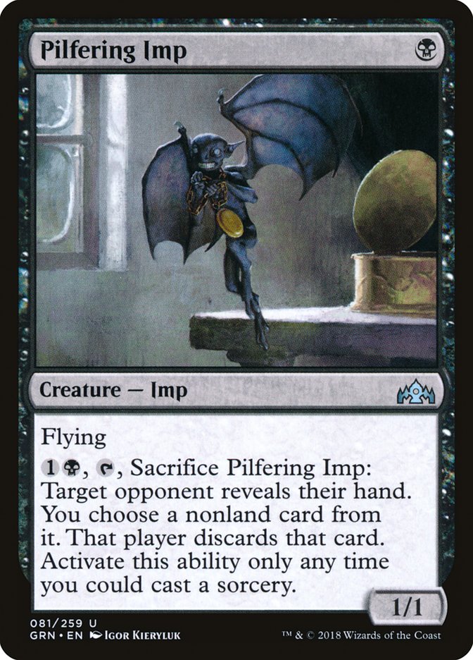 Pilfering Imp 81/259 (Guilds of Ravnica) 