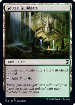 Golgari Guildgate 111/1 (Commander: Kaldheim) 