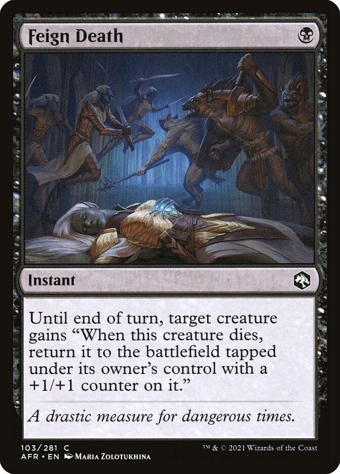 Feign Death 103 (Adventures in the Forgotten Realms)  - Foil