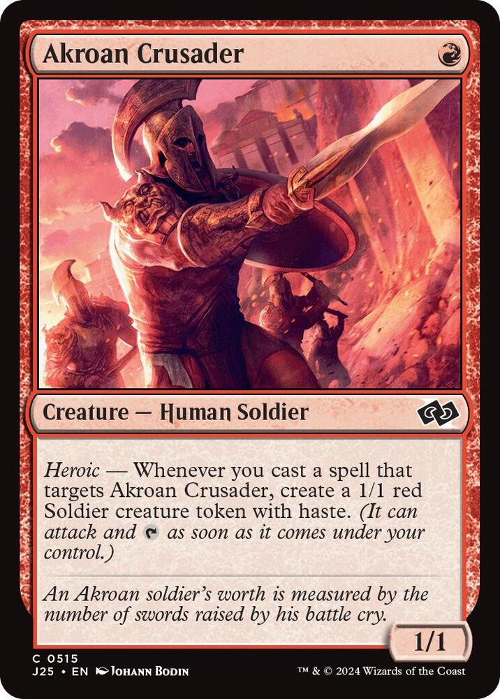 Akroan Crusader 515 (Foundations Jumpstart) 