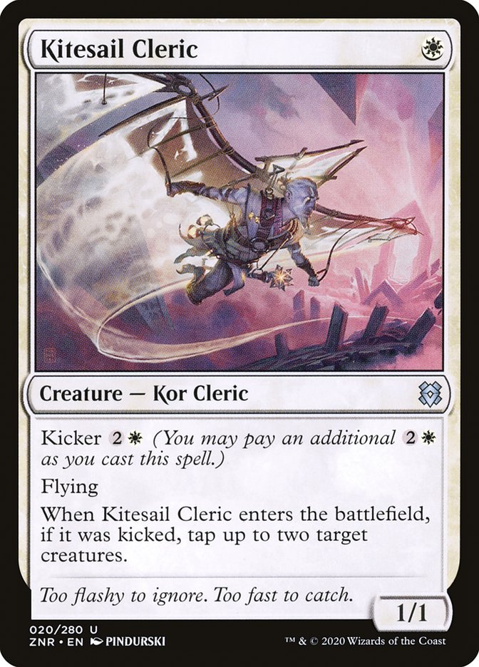 Kitesail Cleric 20/280 (Zendikar Rising) 