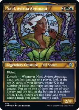 Nael Avizoa Aeronaut Showcase 306/281 (Dominaria United) 