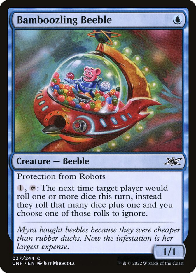 Bamboozling Beeble 37/244 (Unfinity) 