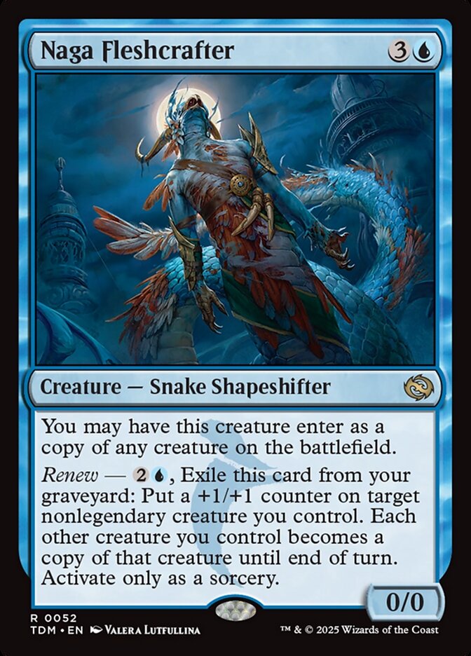 Naga Fleshcrafter 52 (Tarkir: Dragonstorm) 