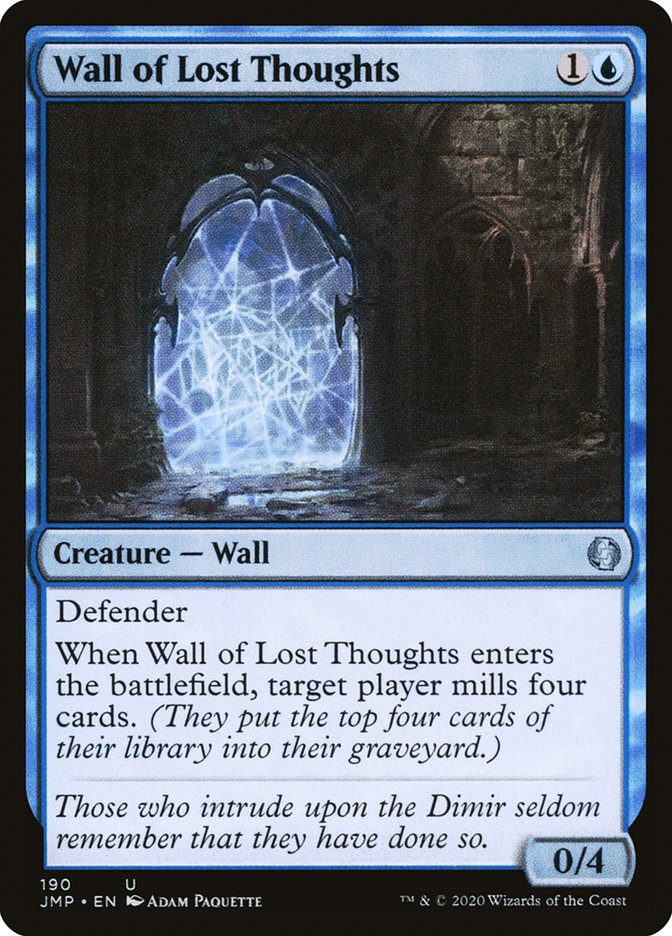 Wall of Lost Thoughts 190 (Jumpstart) 