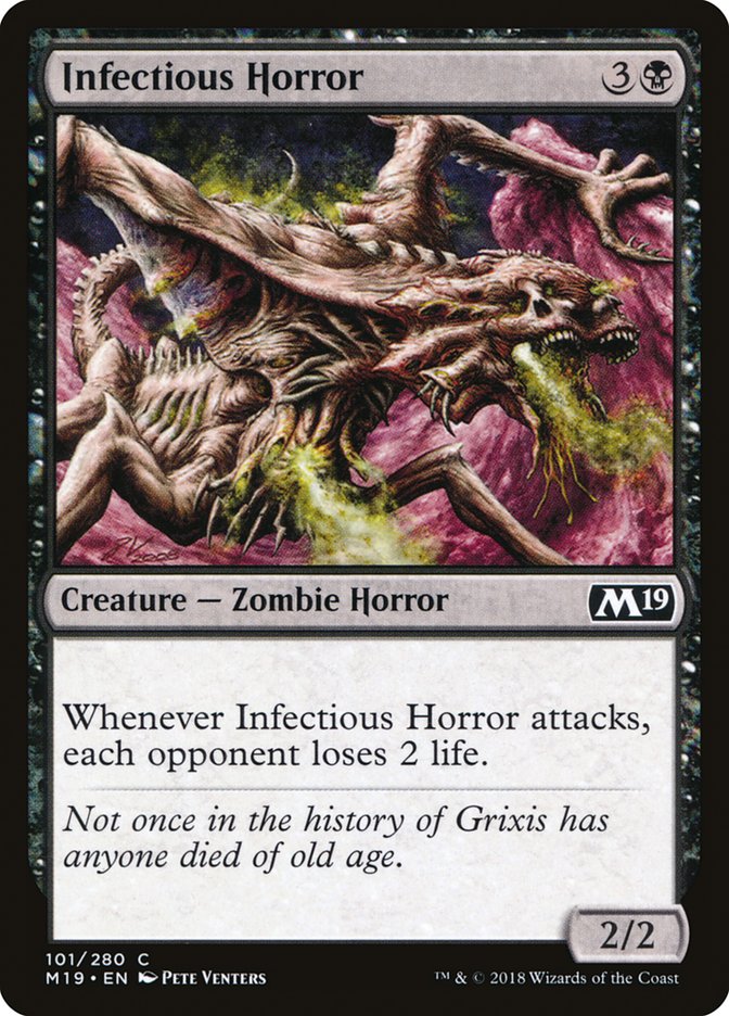 Infectious Horror 101/280 (Core Set 2019) 