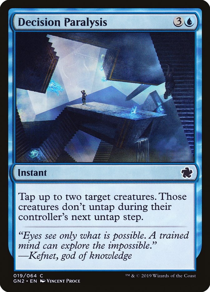 Decision Paralysis 19/64 (Magic Game Night 2019) 