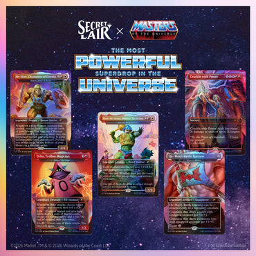 Secret Lair Drop: Secret Lair x Masters of the Universe: By the Power of Grayskull! (Traditional Foil Edition)