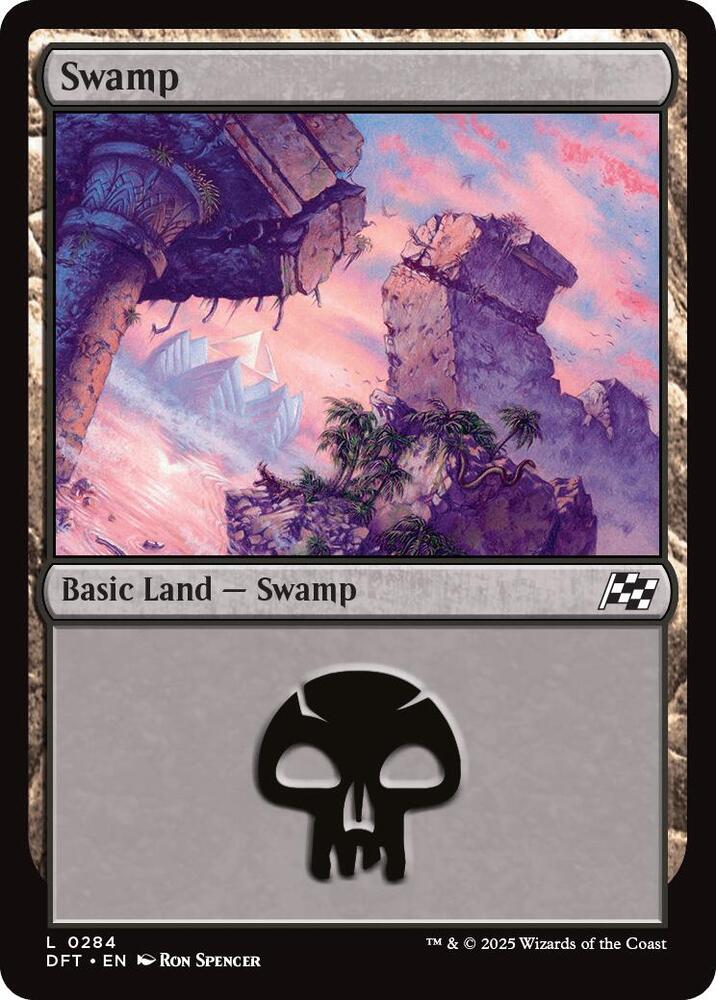 Swamp 284/291 (Aetherdrift)  - Foil