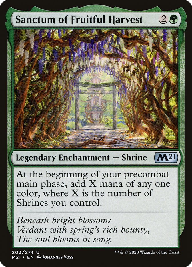 Sanctum of Fruitful Harvest 203 (Core Set 2021) 