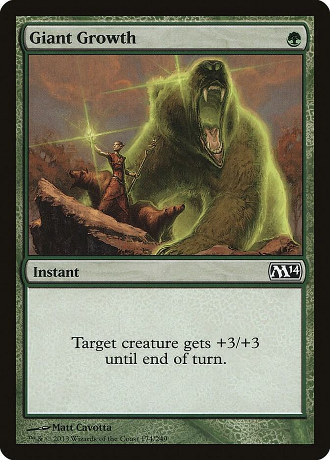 Giant Growth 174/249 (Magic 2014 (M14)) 