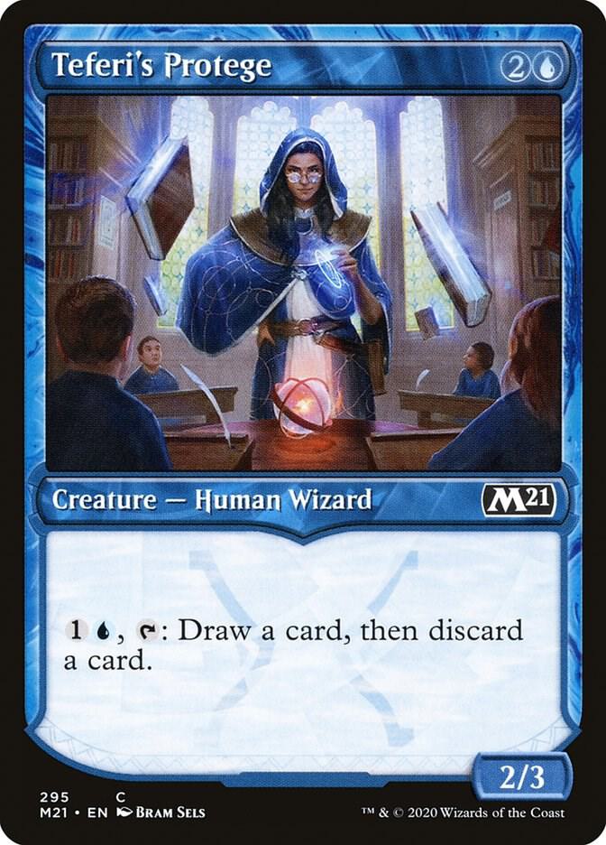 Teferi's Protege 295 (Core Set 2021)  - Showcase Foil