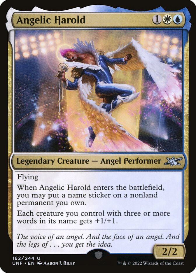 Angelic Harold 162/244 (Unfinity) 