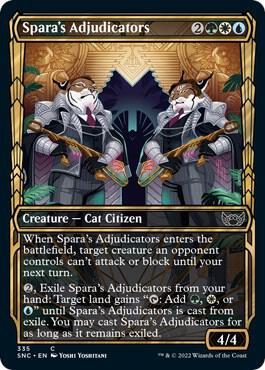 Sparas Adjudicators Showcase 335/281 (Streets of New Capenna)  - Foil