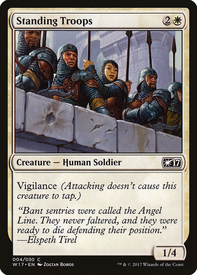 Standing Troops 4/30 (Welcome Deck 2017) 