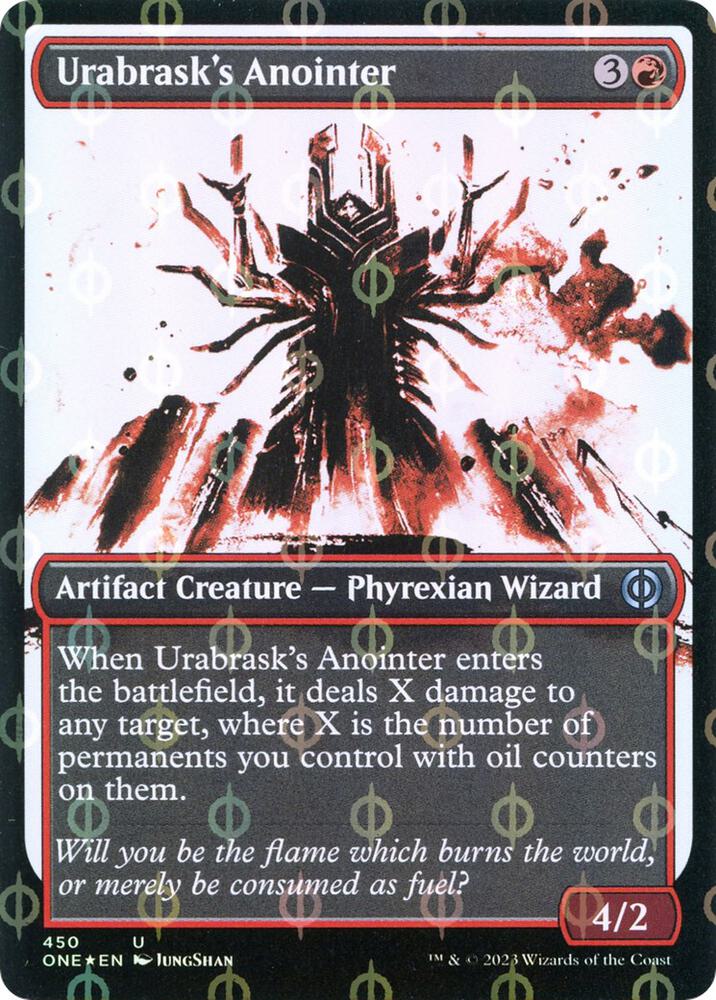 Urabrask's Anointer 450 (Phyrexia: All Will Be One)  - Showcase Compleat Foil