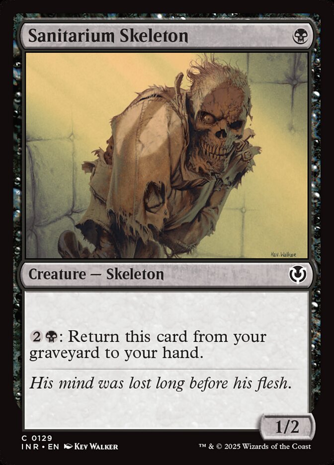 Sanitarium Skeleton 129/287 (Innistrad Remastered)  - Foil