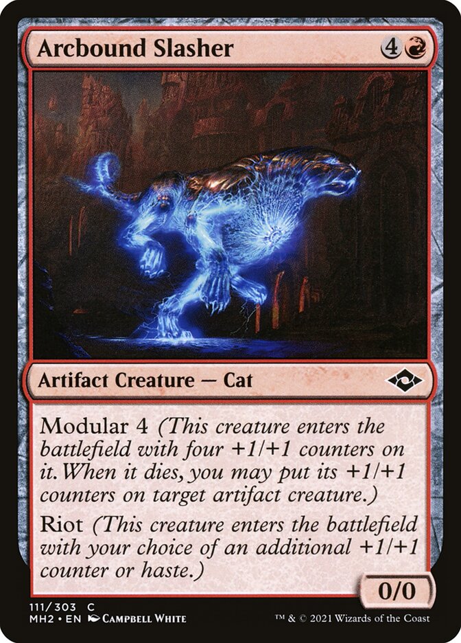 Arcbound Slasher 111 (Modern Horizons 2)  - Foil