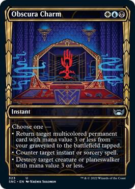 Obscura Charm Showcase 323 (Streets of New Capenna)  - Foil